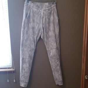 Buff Bunny White Camo Joggers